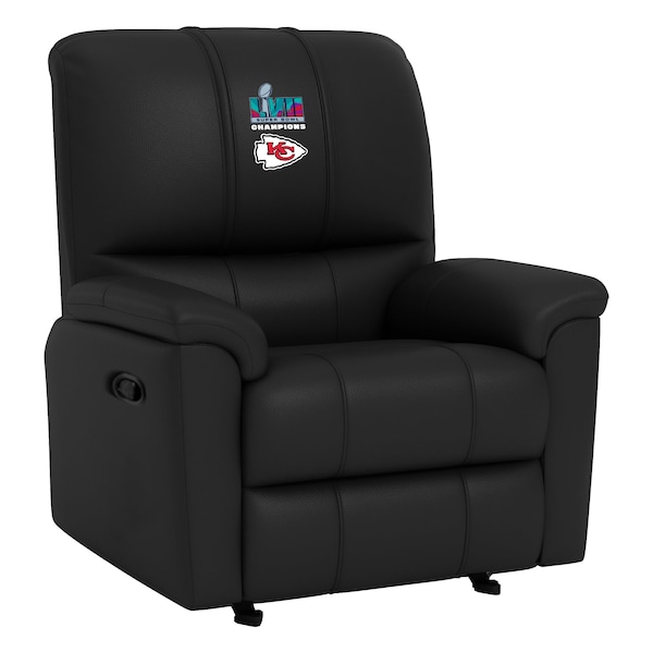 Dreamseat Kansas City Chiefs Super Bowl LVII Champions Logo Rocker Recliner XZ52031CDRRBLK-PSNFL20073 - main